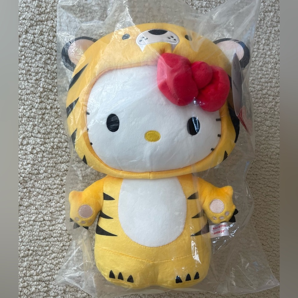 HELLO KITTY® CHINESE ZODIAC YEAR OF THE TIGER 13" INTERACTIVE PLUSH